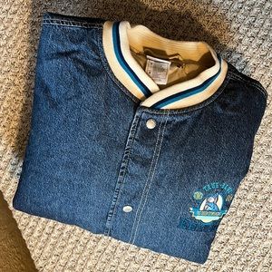 Varsity Eeyore Disney Store Jacket Size M
